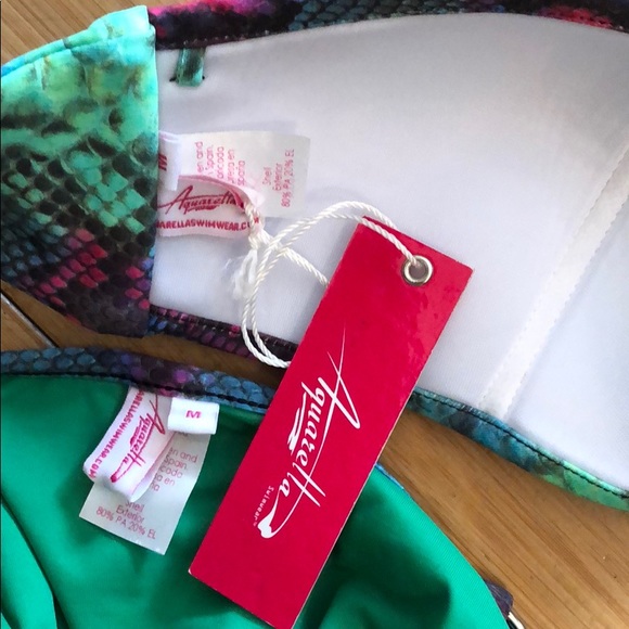 Aquarella bikini in bright camo print - Picture 3 of 3